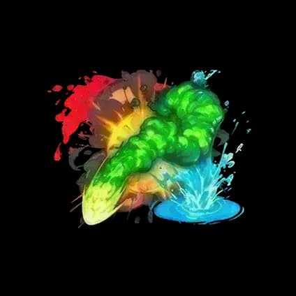 Наклейки стихии