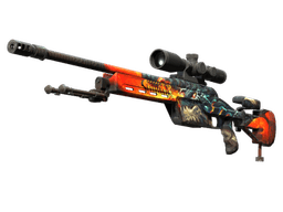 StatTrak™ SSG 08 | Пламя дракона