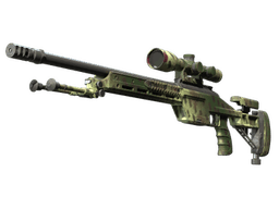 SSG 08 | Lichen Dashed