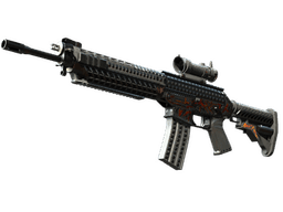 StatTrak™ SG 553 | Тяжёлый метал