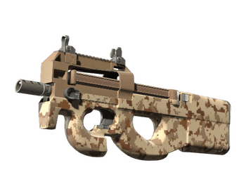 P90 | Пиксельный камуфляж «Пустыня»