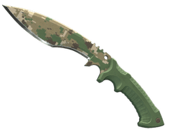 ★ Kukri Knife | Пиксельный камуфляж «Лес»