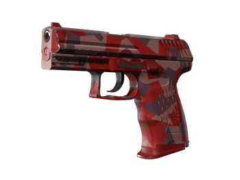 P2000 | Красные фрагменты