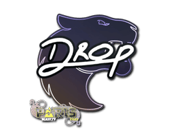 Наклейка | drop | Париж 2023