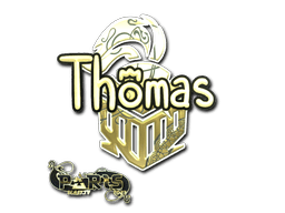 Наклейка | Thomas (Gold) | Paris 2023