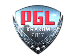 Наклейка | PGL (металлическая) | Краков 2017