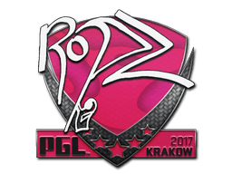 Наклейка | ropz | Краков 2017