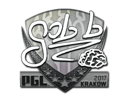 Наклейка | gob b | Краков 2017
