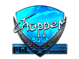 Sticker | chopper | Krakow 2017