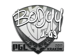 Наклейка | bodyy | Краков 2017