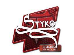 Наклейка | STYKO | Атланта 2017