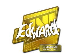 Наклейка | Edward | Атланта 2017