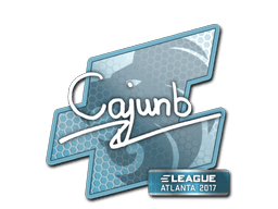 Наклейка | cajunb | Атланта 2017