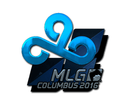 Наклейка | Cloud9 (металлическая) | Колумбус 2016