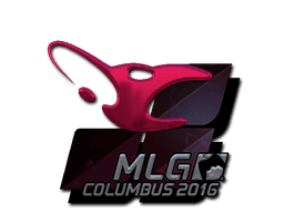 Наклейка | mousesports (металлическая) | Колумбус 2016
