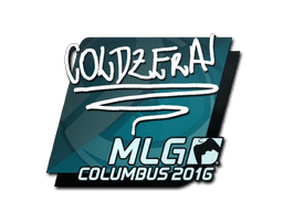 Наклейка | coldzera | Колумбус 2016