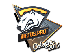 Наклейка | Virtus.Pro (металлическая) | Кёльн 2015