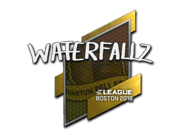 Наклейка | waterfaLLZ | Бостон 2018