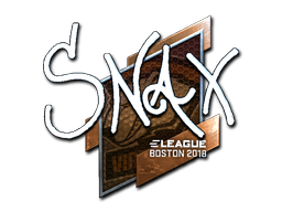 Sticker | Snax | Boston 2018
