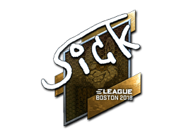 Sticker | SicK | Boston 2018