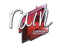 Sticker | rain | Boston 2018