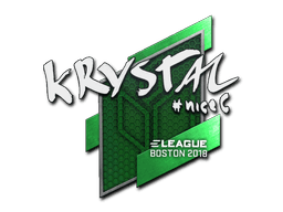 Наклейка | kRYSTAL | Бостон 2018