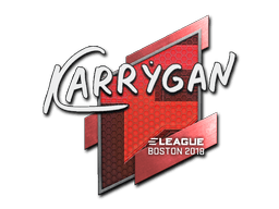 Наклейка | karrigan | Бостон 2018