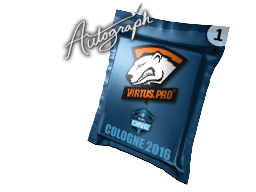 Капсула с автографом | Virtus.Pro | Кёльн-2016