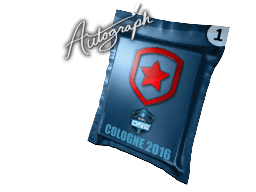 Капсула с автографом | Gambit Gaming | Кёльн-2016