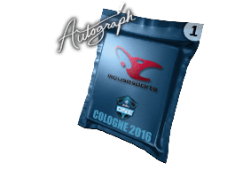 Капсула с автографом | mousesports | Кёльн-2016
