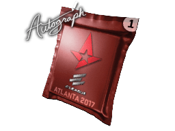 Капсула с автографом | Astralis | Атланта-2017