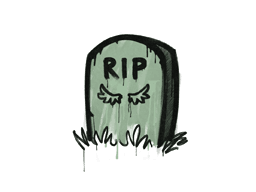 Sealed Graffiti | Tombstone
