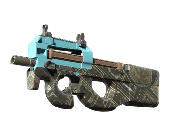 P90 | Чертёж-негатив