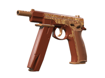 CZ75-Auto | Honey Paisley