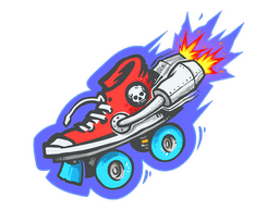 Наклейка | Rocket Skates