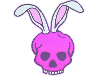 Наклейка | Skull Bunny