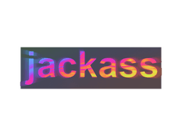 Наклейка | Jackass (Holo)