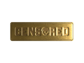 Наклейка | Censored (Foil)